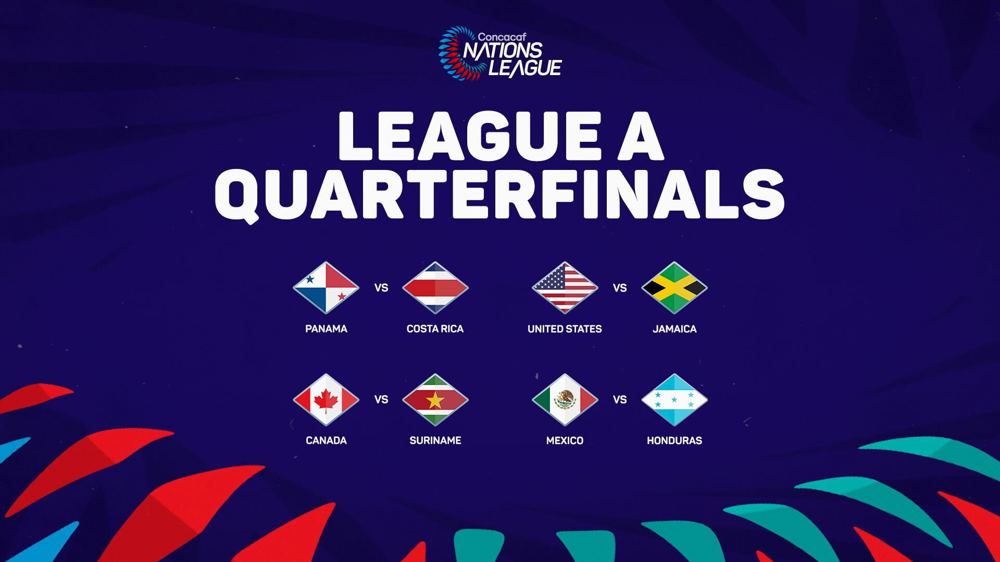Concacaf confirms 2024/25 Concacaf Nations League Quarterfinal and Play-In matchups